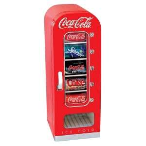 New Coca Cola Coke Small Mini Fridge Vending Machine 059586600548 