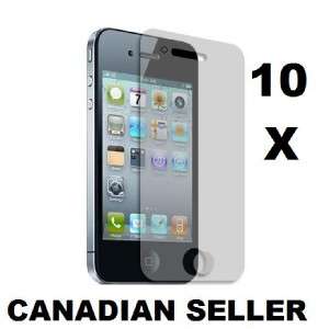 10 X Screen Protector Film Guard for IPHONE 4  