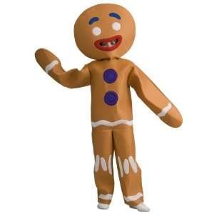   Boys Shrek Gingerbread Man Costume Size Small: Office Products