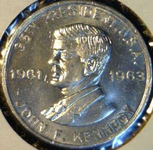1963 John F Kennedy JFK US MINT Commemorative Token   Coin  