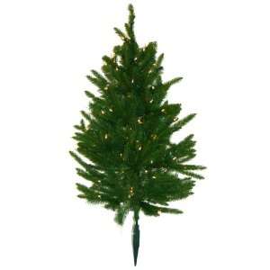   Feet Tall Carolina Artificial Prelit Christmas Tree: Home & Kitchen