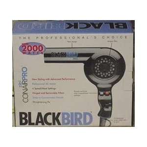  Conair Pro BB07N Blackbird 2000 Watt Professional Hair Dryer: Beauty