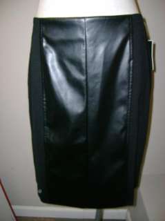 Alfani Petite Black Stretch Skirt w/back zip NWT $59  