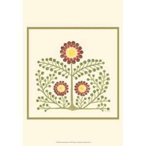   Flourishing Blossoms III   Poster by Vanna Lam (13x19): Home & Kitchen