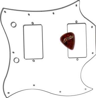 Pickguard for Gibson SG Standard Guitar Clear FREE SHIP  