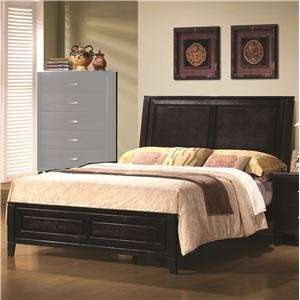  Nacey Queen Contemporary Headboard and Footboard Bed: Home 