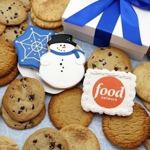  Custom Logo Snowflake Cookie Gift Box