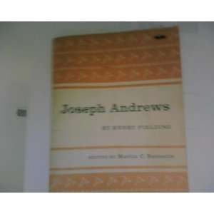 Joseph Andrews: Henry Fielding, Martin C. Battestin: Books