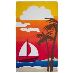  Promotional Tropical Beach Towel   Palm Trees: Home 