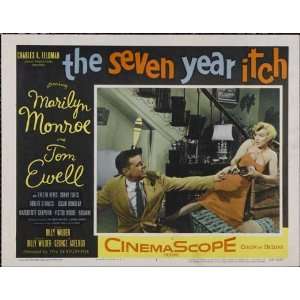 The Seven Year Itch Movie Poster (11 x 14 Inches   28cm x 36cm) (1955 