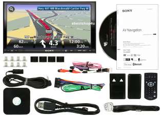 Sony XNV770BT A/V Receiver W/ TOMTOM Navigation 7” Touchscreen USA 