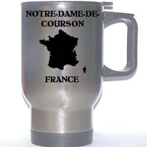  France   NOTRE DAME DE COURSON Stainless Steel Mug 