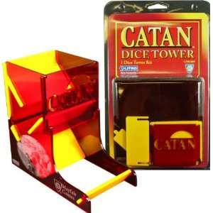  SETTLERS OF CATAN OFFICIALLY LICENSED PORTABLE DICE TOWER 