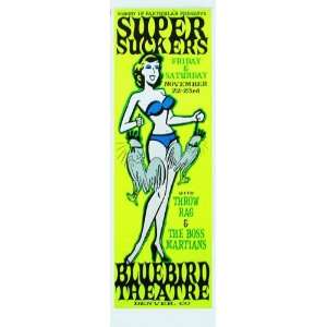  Supersuckers Denver Original Concert Poster Kuhn 2002 