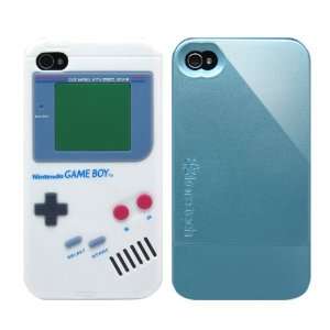  2pcs Set Nintendo Game Boy Silicone Case White + KoreTech 