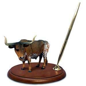  Cow Pen Holder (Long Horn Steer)