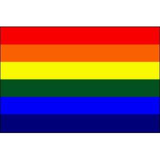  12 x 18 NYLON RAINBOW PRIDE FLAG: Everything Else
