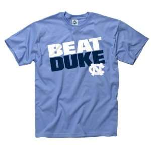  Tar Heels Carolina Blue Youth Slogan T Shirt: Sports & Outdoors