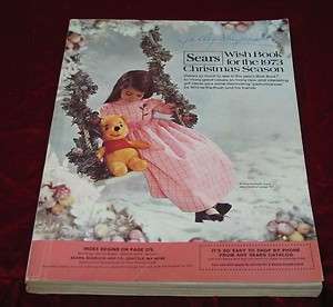 Vintage 1973  Roebuck & Co. Christmas Wishbook Catalog  