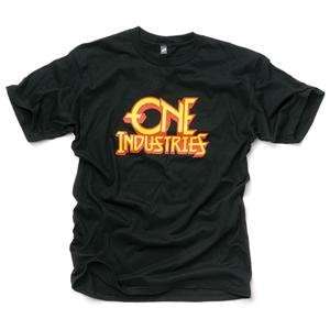  One Industries Crazy Train T Shirt   Medium/Black 
