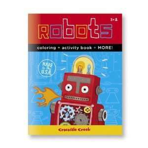  Robots Coloring & Activity Book: Toys & Games
