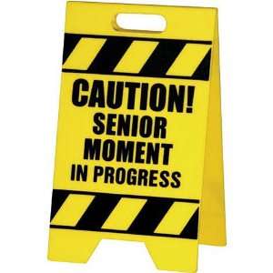  Caution Sign Senior Moment: Toys & Games