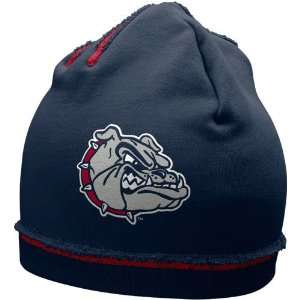  Nike Gonzaga Bulldogs Navy Blue Jersey Knit Beanie: Sports 