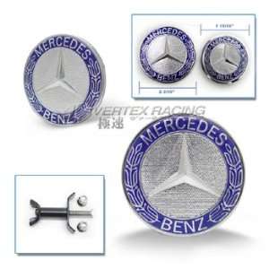    MERCEDES BENZ Logo 4.5 x 4.5 Front & Rear Emblem: Automotive