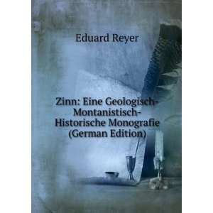  Zinn Eine Geologisch Montanistisch Historische Monografie 