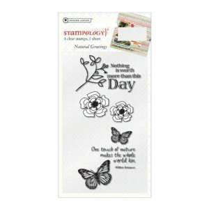   Leaves(R) Stampology Clear Stamps   Natural Greetings