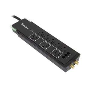  Nugiant 8 Outlet Surge Protector W/ Phone/Fax/Dsl & Tv 