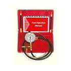 Fuel Injection Pressure Tester with Schrader Adapters
