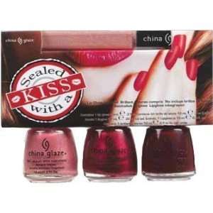  China Glaze Sealed with a Kiss collection Beauty
