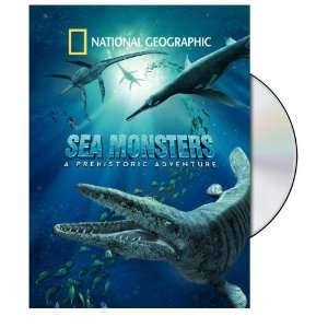  Sea Monsters DVD (Natl Geographic) Toys & Games