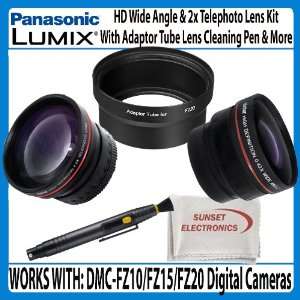 Kit For Panasonic Lumix DMC FZ10, DMC FZ15 & DMC FZ20 Digital Cameras 