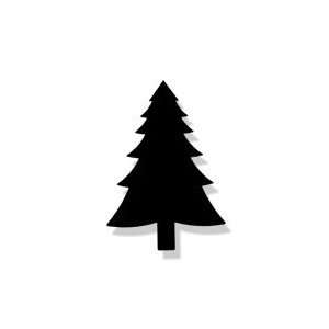  Pine Tree Magnet 1.5in.W x 2.325in.H x 0in.D: Home 