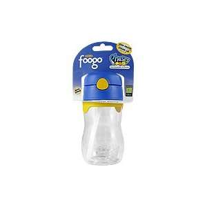   Phases Blue Leak Proof Straw Bottle   Childrens Drinkware, 11 oz cup