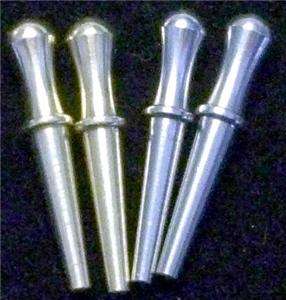 Classic Cribbage Pegs 2 Brass & 2 Stain. Steel 3/32  