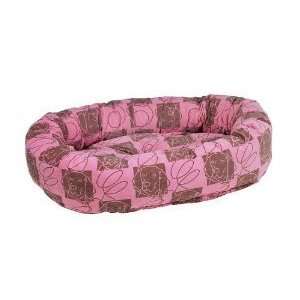   Donut Dog Bed, Microvelvet Tickled Pink, Medium 35 Pet Supplies