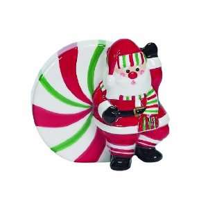    Boston Warehouse Candy Claus Scrubby Holder