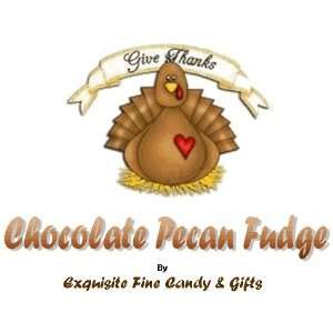 Custo Labeled Gift Give Thanks Thanksgiving Chocolate Pecan Fudge 