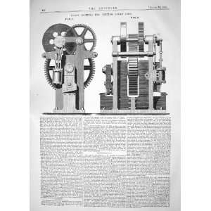   1862 MACHINERY YULE CUTTING SCRAP IRON GLASGOW