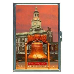  Liberty Bell, Philadelphia, PA ID Holder, Cigarette Case 