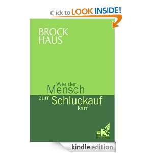 Wie der Mensch zum Schluckauf kam (German Edition): Brockhaus:  