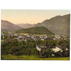  Ischl, from Dachstein, Upper Austria, Austro Hungary