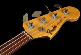 Fender Custom Shop Jaco Pastorius Tribute Jazz Bass Guitar 3 Tone 
