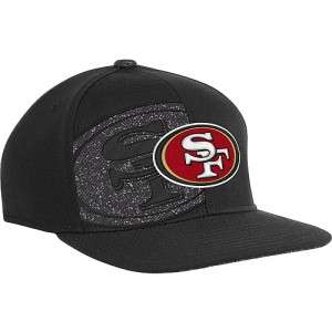 SAN FRANCISCO 49ERS HAT CAP REEBOK PLAYER ON FIELD SIDELINE 2011 2ND 