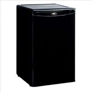 Cubic Ft. Counter High Refrigerator in Black  Kitchen 
