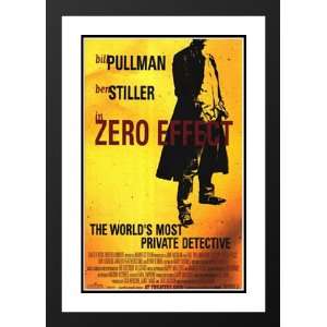  Zero Effect 20x26 Framed and Double Matted Movie Poster 