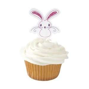  Wilton Cupcake Picks 12/Pkg Bunny; 6 Items/Order: Kitchen 